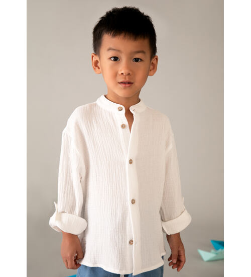 mušelínová košile dětská Mayoral 3120-33