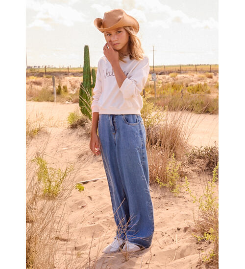 široké džíny Mayoral 6557-58