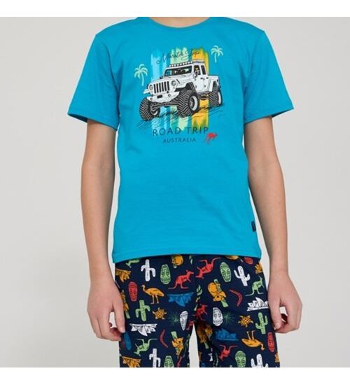 chlapecké letní pyžamo Cornette 790/123 Road trip