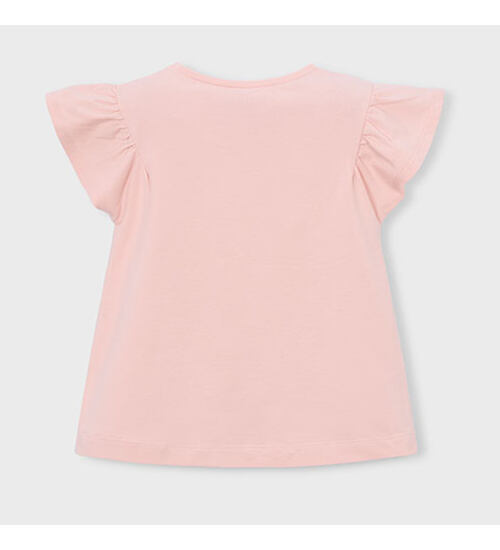 dětské tričko s květinami Mayoral 3007-83