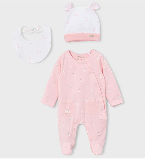kojenecká soupravička pro miminko holčičku Mayoral Newborn