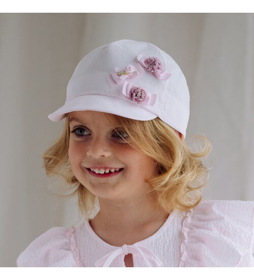 dívčí letní kšiltovka z organické bavlny Jamiks Kimika