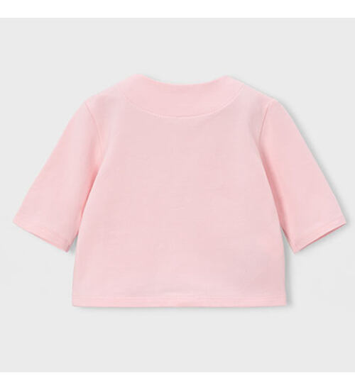 kojenecká mikina růžová Mayoral 1485-76