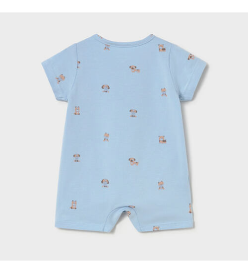 kojenecký letní overal s pejsky Mayoral 1717-12