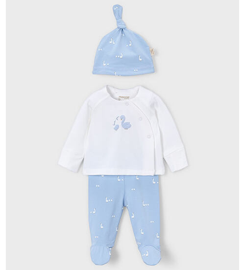 kojenecká souprava do porodnice pro chlapečka Mayoral 1506-75