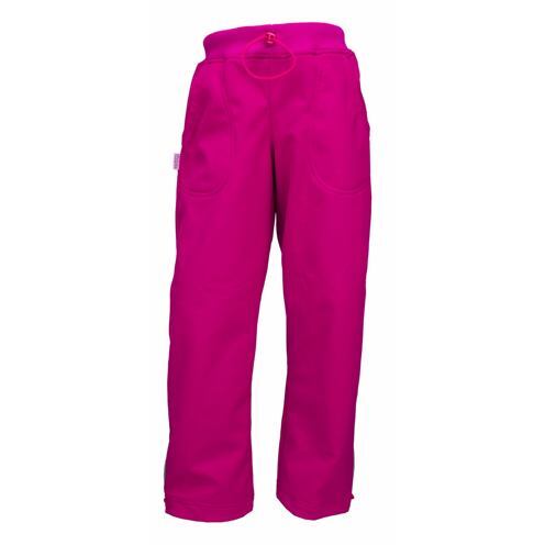 kalhoty softshell v pase do nápletu velikost 74 a 80 růžové