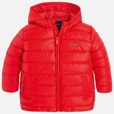 chlapecká zimní bunda červená