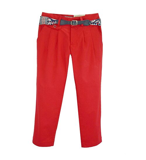 červené dívčí plátěné kalhoty Mayoral 3569
