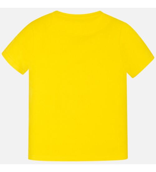 chlapecké žluté tričko s obrázkem Mayoral 6058