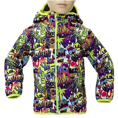 dětská obrázková softshellová bunda Fantom Graffiti
