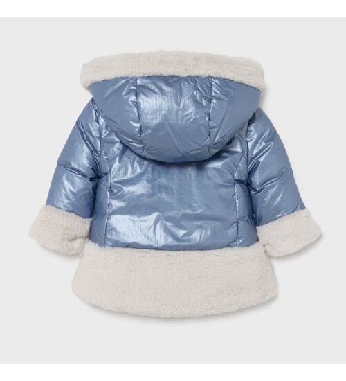dětský zimní kabátek kožíšek oboustranný Mayoral 2439