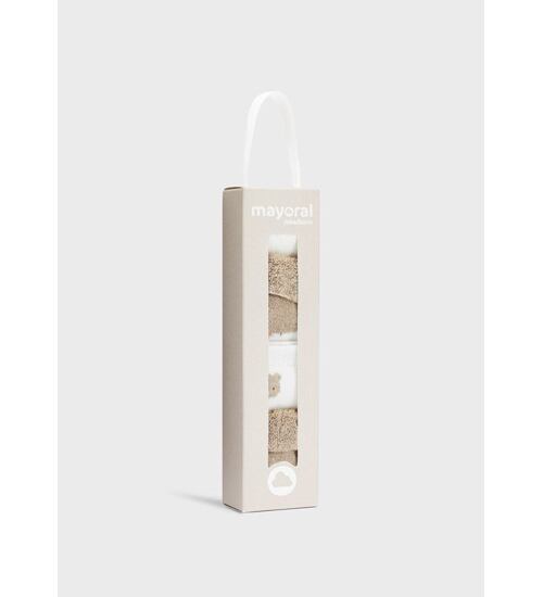 teplé ponožky pro miminka Mayoral 9534-73 Nougat