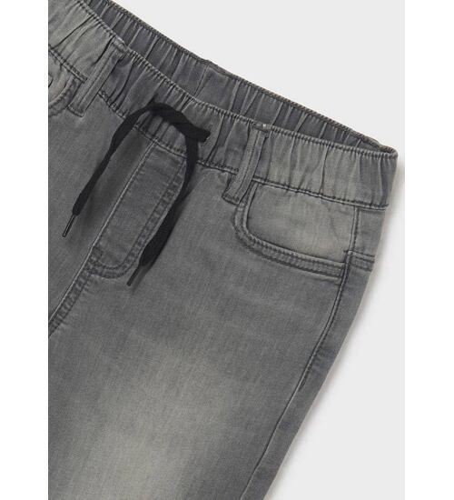 chlapecké pohodlné soft jogger džíny šedé Mayoral 6592-68