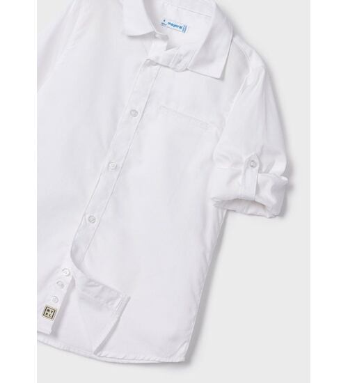 dětská bílá společenská košile Mayoral 140-70