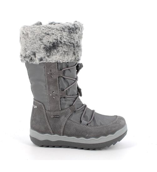 dívčí kozačky gore-tex Primigi 4885100 šedé