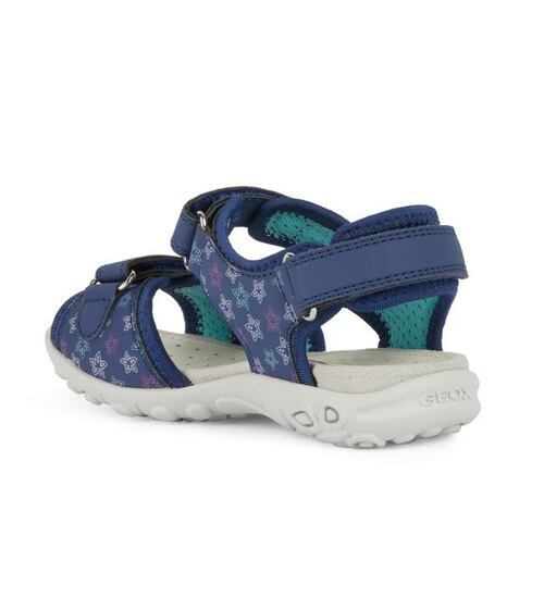 dívčí letní sandále Geox J S. Whinberry J45GRA modré