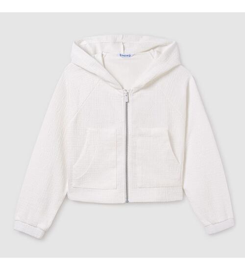 dívčí letní crop oversize mikina Maoyral 6408-86