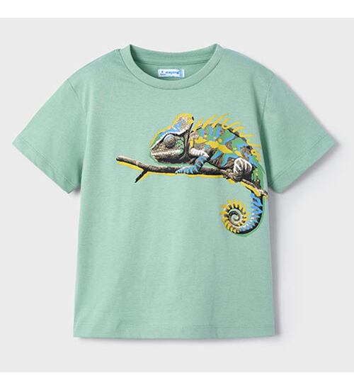 dětské tričko s chameleonem Mayoral 3045-92