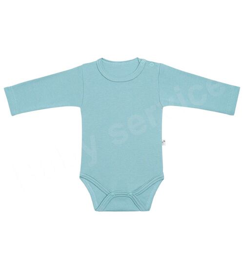 bodyčko jednobarevné tyrkys Baby service