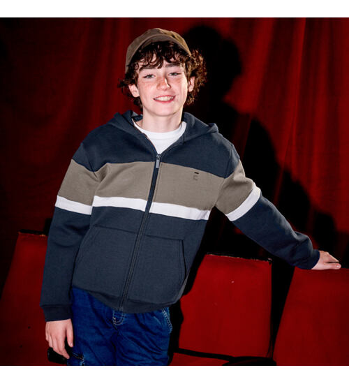 chlapecká teplá mikina na zip s kapucí Mayoral