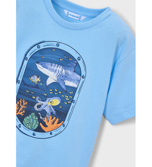 dětské letní tričko s obrázkem moře Mayoral 3079-89