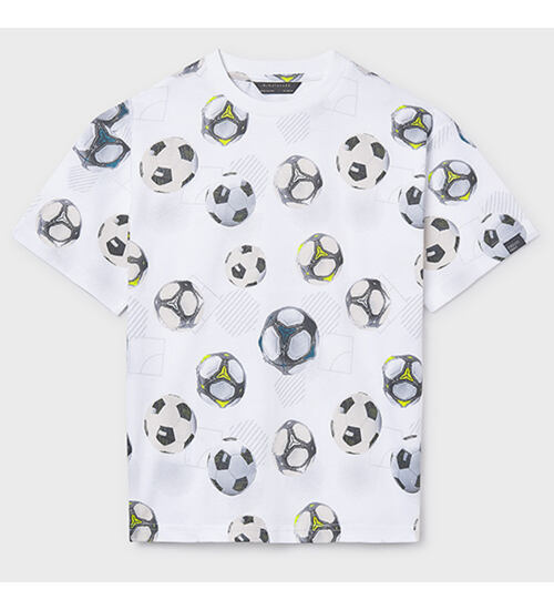 chlapecké bavlněné tričko se sportovním motivem