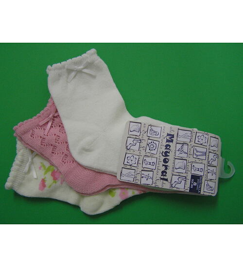 dívčí ponožky Mayoral art. 10524 - 3 páry v balení