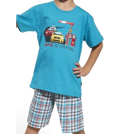 Chlapecké letní pyžamo Cornette Gas station