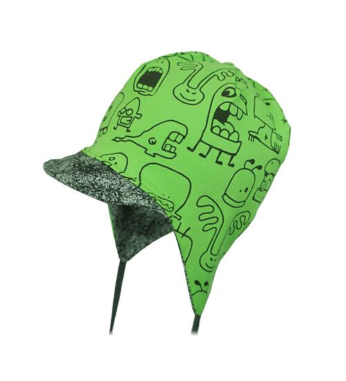 bavlněná oboustranná čepice pro obvod hlavy 40 až 48 cm