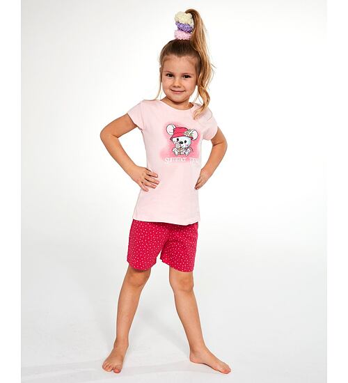 obrázkové letní dívčí pyžamko 