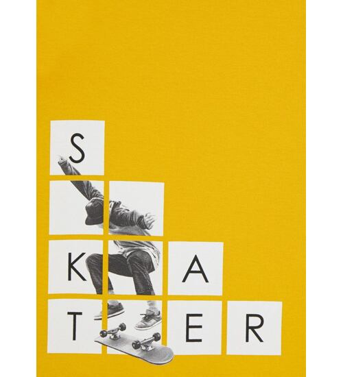 dětské žluté triko skater Mayoral 4073-55