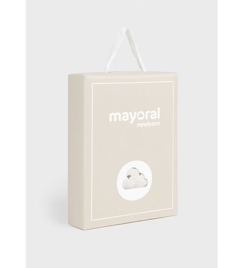 Mayoral Newborn sametový overal kočička 2667-52