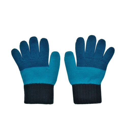 dětské pletené prstové rukavice pro kluky