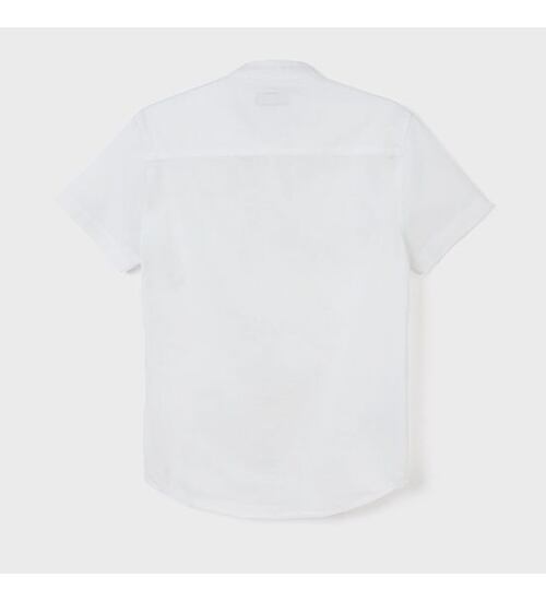 chlapecká bílá košile se stojáčkem Mayoral 6112-67