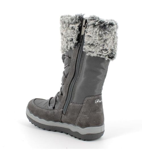 Primigi 2879700 dívčí Gore-tex kozačky s kožíškem