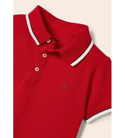 dětské polo triko červené Mayoral 3148-51