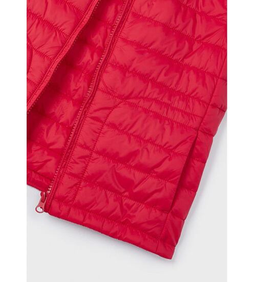 dětská červená ultralehká prošívaná vesta Mayoral 3360-35
