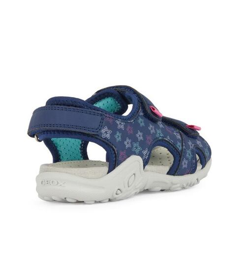 dívčí letní sandále Geox J S. Whinberry J45GRA modré