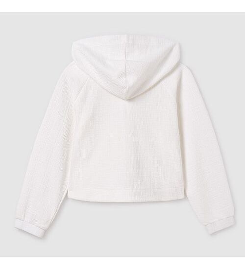 dívčí letní crop oversize mikina Mayoral 6408-86