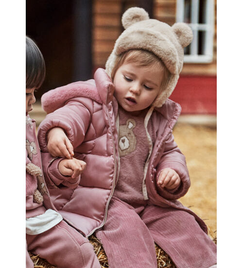 zimní kabát pro malé holčičky Mayoral