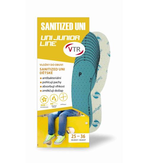 vložky do bot dětské universální ostříhávací sanitized