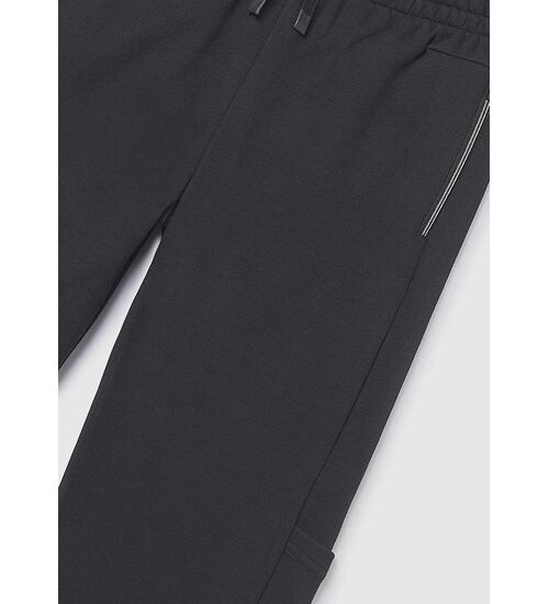 teplákové kalhoty chlapecké černé Mayoral 6567-10