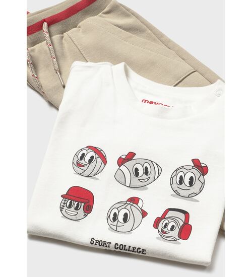 dětská tepláková souprava a tričko Mayoral 1831-61