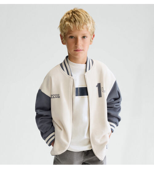 mikina na zip bez kapuce Mayoral 6416-37