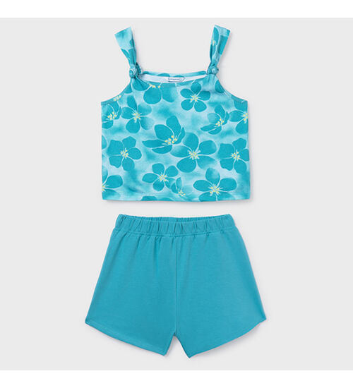dívčí letní top a kraťasy v kompletu Mayoral 6210-65