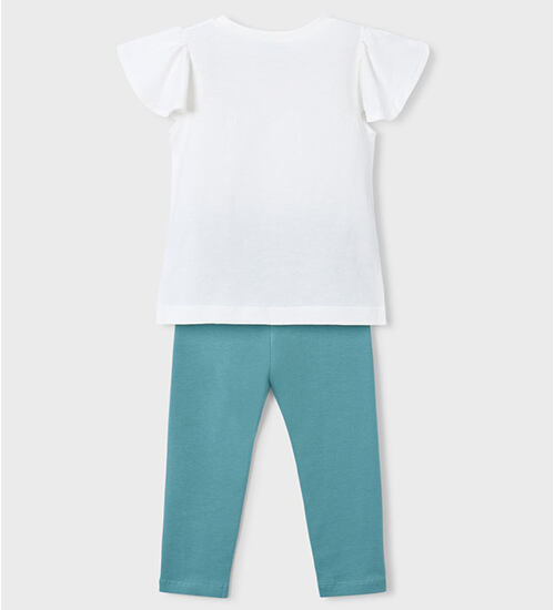 dětská letní tunika s obrázkem a legíny Mayoral 3724-86