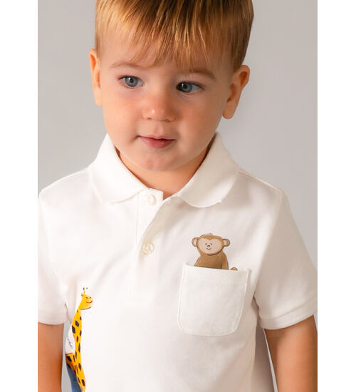 polo tričko se zvířátky Mayoral 1108-16