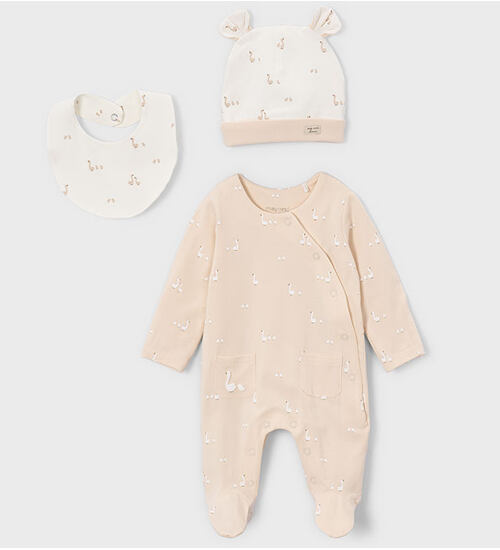 neutrální soupravička do porodnice Mayoral Newborn