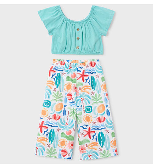 Mayoral letní dívčí oblečení 3597-70