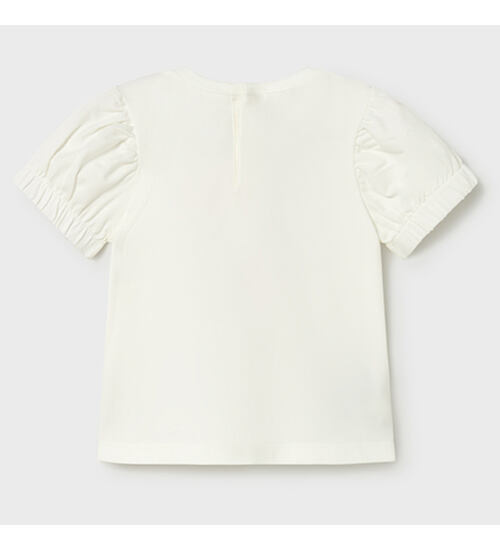 tričko s obrázkem holčičky s květinami Mayoral 1078-18